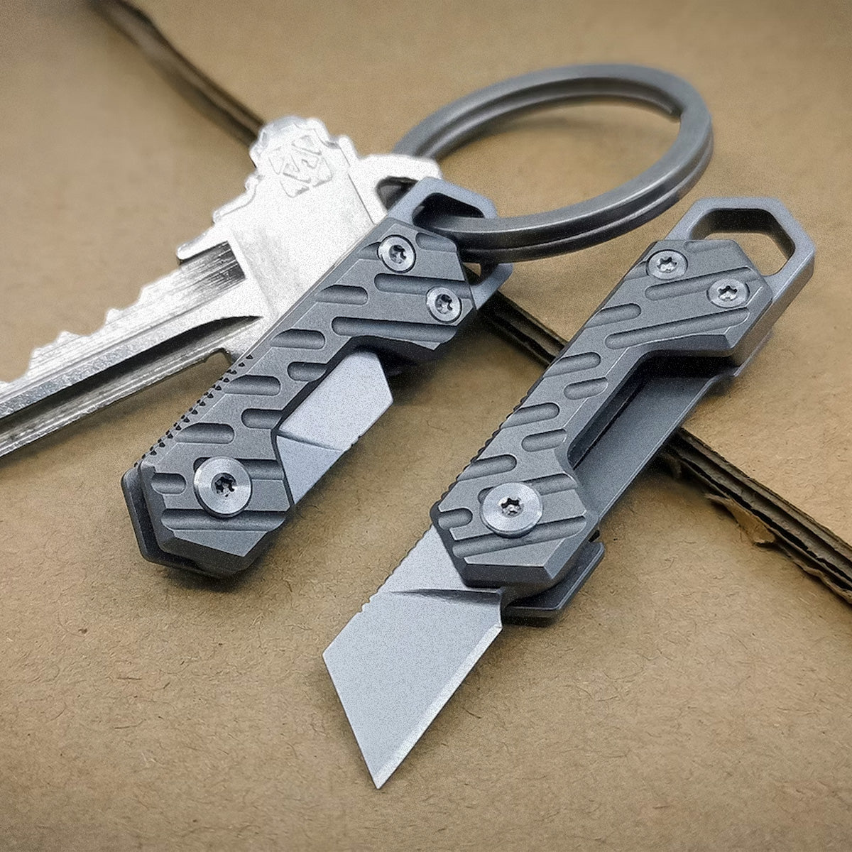 VLKN Micro Titanium Folding Knife