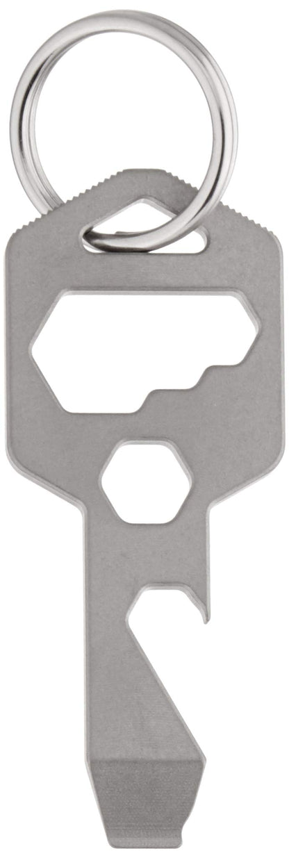 8 in 1 Titanium Multitool Keychain- Bottle Opener, Screwdriver and Wrench